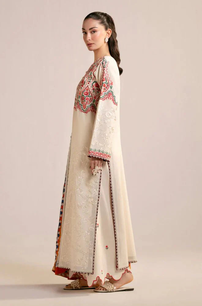 Sapphire - Summer 3PC Lawn Embroidered Suit - AC0213