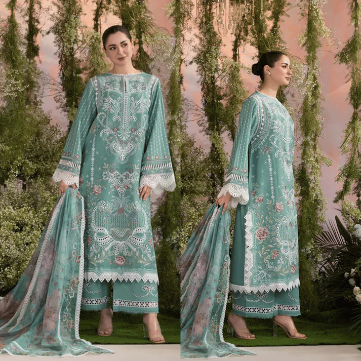 Sobia Nazir - Summer 3PC Lawn Emb Suit -AC1294