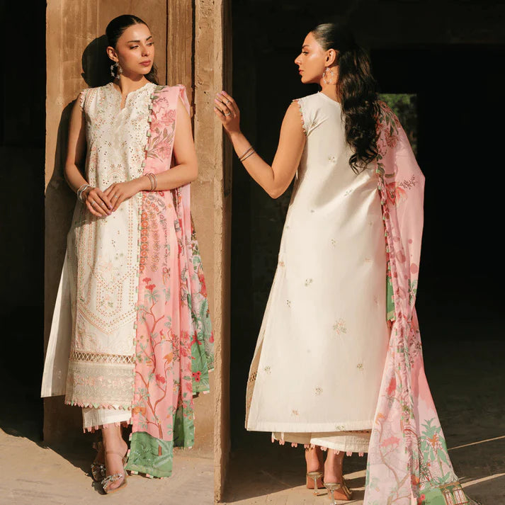 FIONA - Summer 3PC Lawn Embroidered suit - AC0318