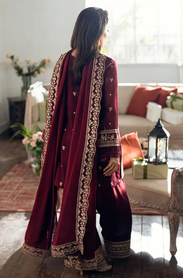 BATIK - Summer 3PC Lawn Embroidered Suit - AC0298