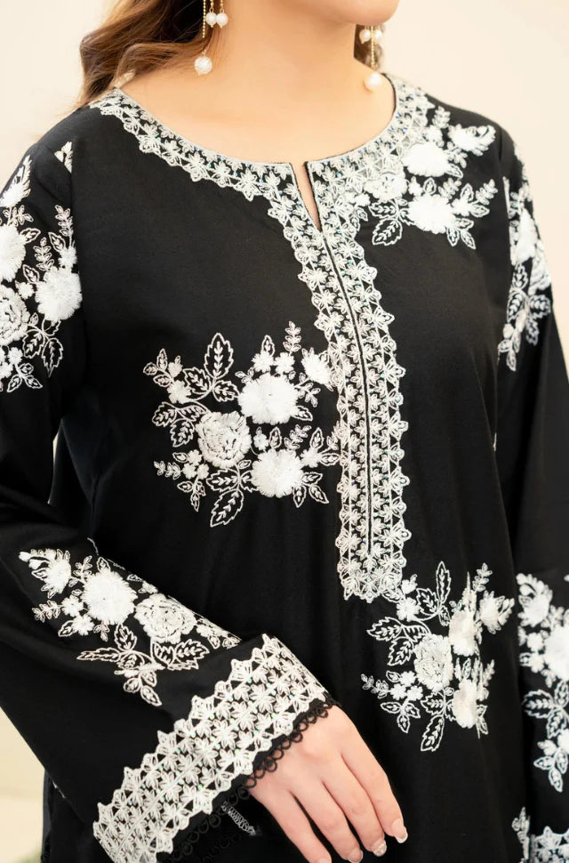 NUREH - Summer 3PC Lawn Full Embroidered Suit - AC0201