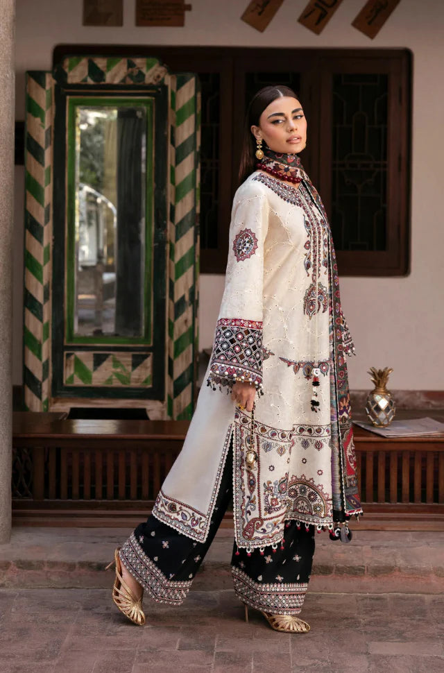 Jazmin - Summer 3PC Lawn Embroidered Suit - AC0277