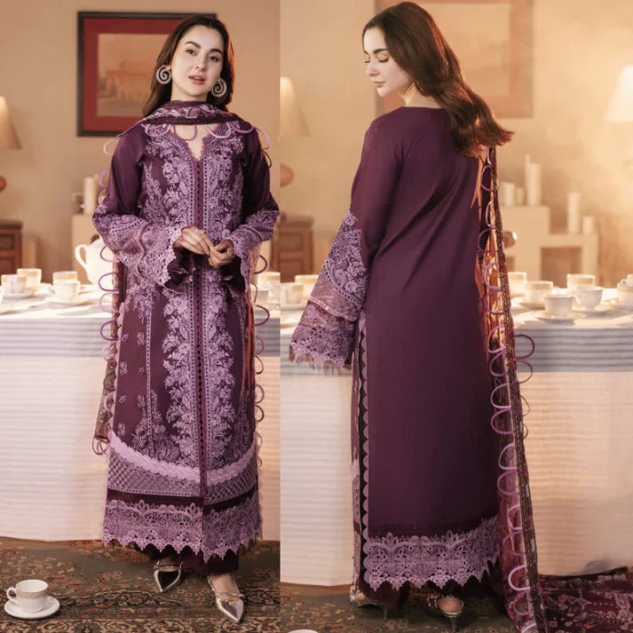 JADE Winter 3PC Dhanak Embroidered Suite -AC0713