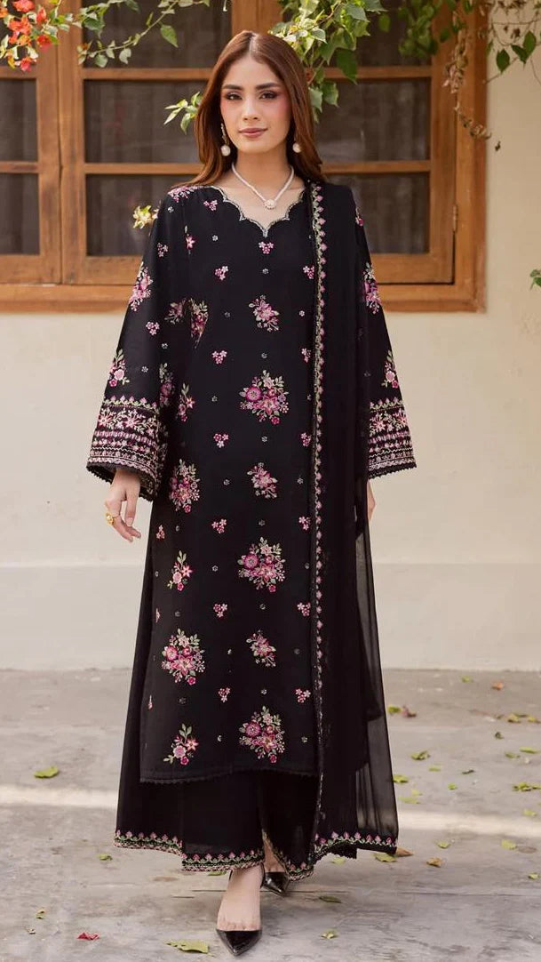 Zara Shahjahan - Summer 3PC Lawn Emb Suit -AC1281