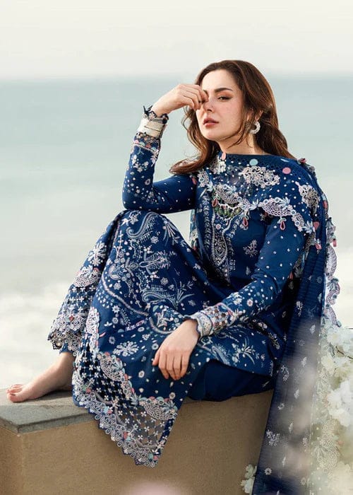QALAMKAR Winter Dhanak Full Embroidered 3PC Suite -AC2241