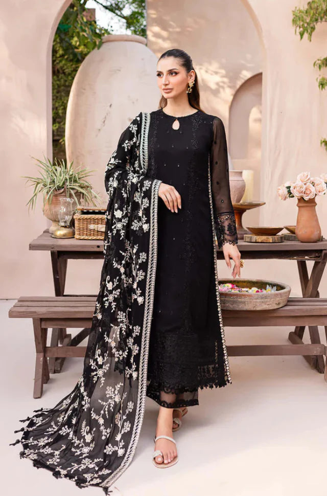 AZURE - Summer 3PC Lawn Embroidered Suit - AC0214