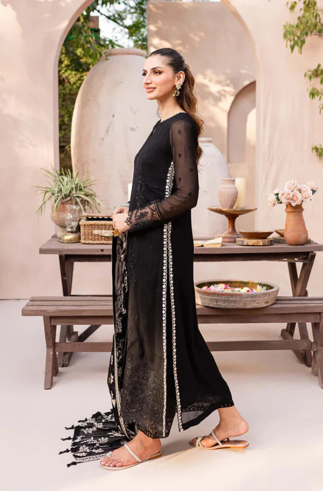 AZURE - Summer 3PC Lawn Embroidered Suit - AC0214