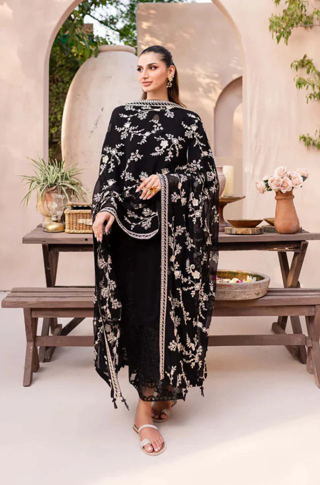 AZURE - Summer 3PC Lawn Embroidered Suit - AC0214