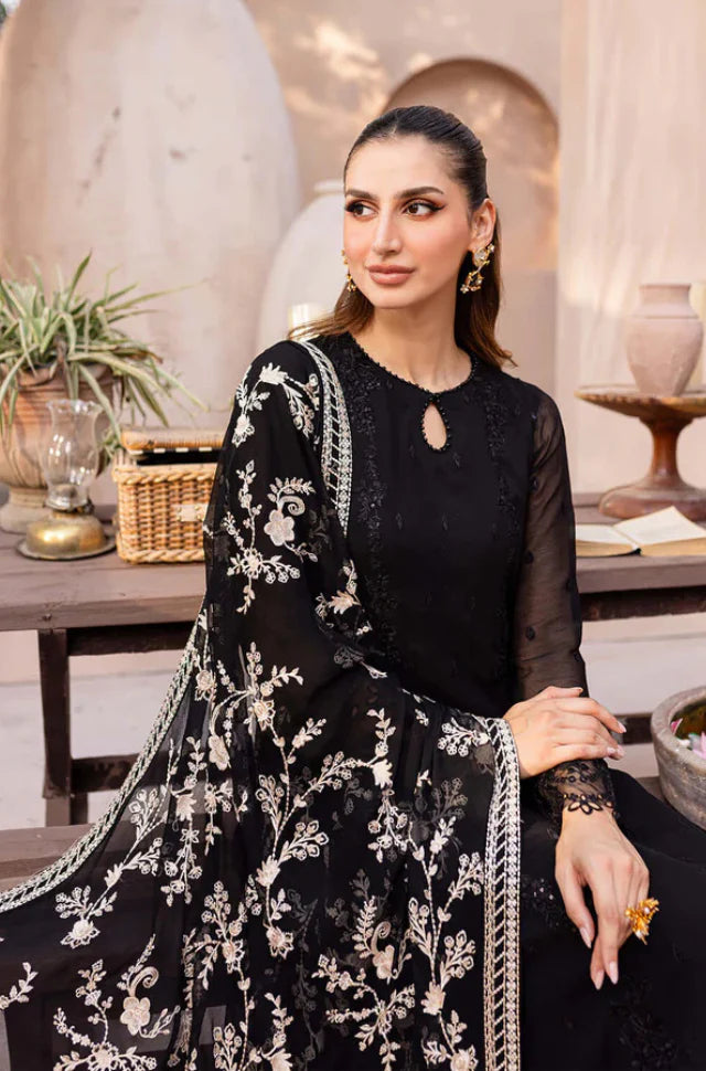 AZURE - Summer 3PC Lawn Embroidered Suit - AC0214
