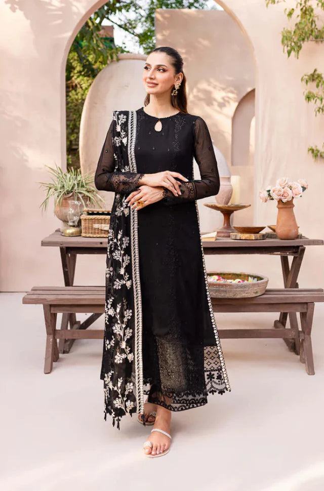 AZURE - Summer 3PC Lawn Embroidered Suit - AC0214
