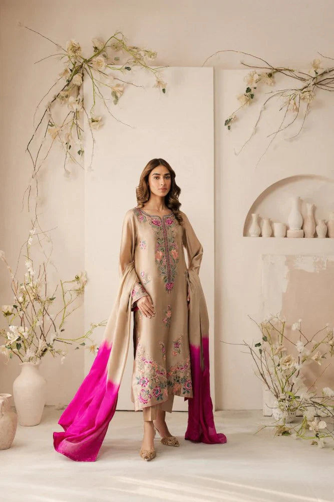 ZARMINA - Summer 3pc Embroidered Suit -AC2503