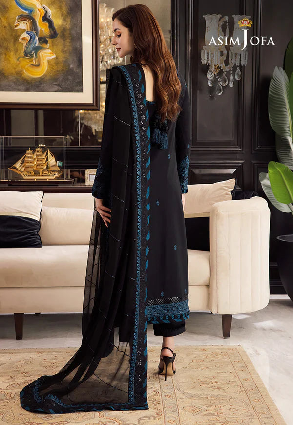 Asim Jofa - Summer 3PC Lawn Emb Suit -AC0139