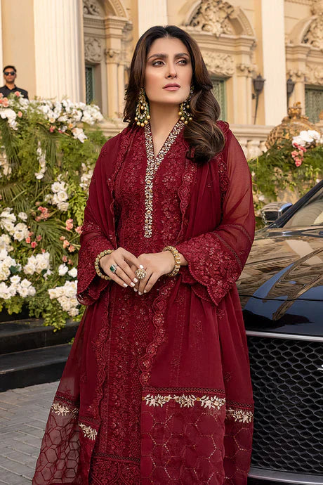 Zarqash Noor - Summer 3PC Lawn Emb suit -AC0295
