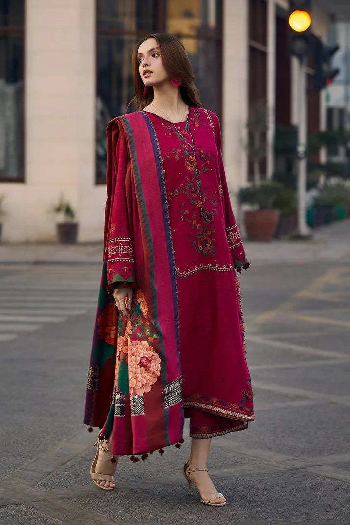Zara Shahjahan - Summer 3PC Lawn Emb Suit - AC0312